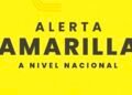 El Salvador declara alerta amarilla por sistema de baja presión con riesgo de convertirse en depresión tropical