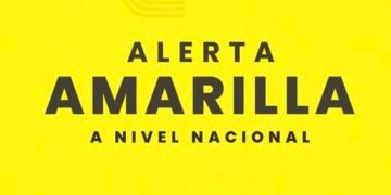 El Salvador declara alerta amarilla por sistema de baja presión con riesgo de convertirse en depresión tropical