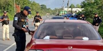 La Policía de Guatemala se pone en modo Mundial y refuerza controles contra conductores ebrios