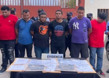 Honduras captura a seis presuntos pandilleros de la MS-13 y frustra posible acción criminal en el sur del país