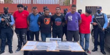 Honduras captura a seis presuntos pandilleros de la MS-13 y frustra posible acción criminal en el sur del país
