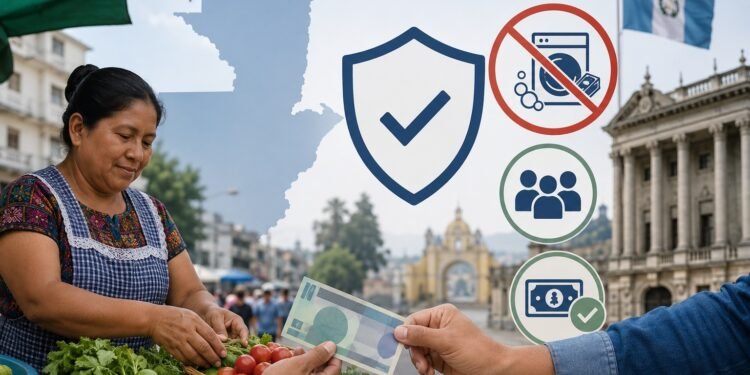 Guatemala aclara alcance de nueva ley antilavado: economía informal y uso de efectivo quedan fuera de la mira