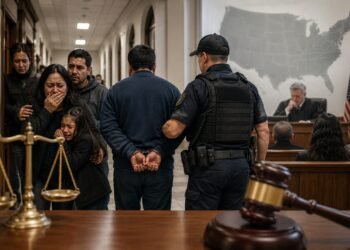 Juez prohíbe que ICE detenga inmigrantes en tribunales de todo Estados Unidos