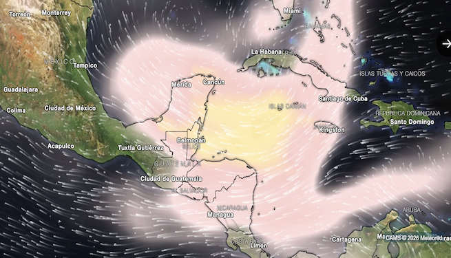 Centroamérica alerta por incremento del polvo del Sahara este fin de semana
