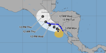 Tormenta tropical Cristina ya deja cinco desaparecidos en Costa Rica mientras la región se pone en alerta