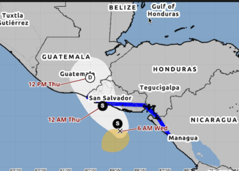 Tormenta tropical Cristina traerá más lluvias y vientos a la región, advierten inundaciones y deslizamientos