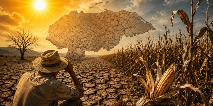 Canícula amenaza a Honduras: hasta 40 días sin lluvias ponen en riesgo cultivos del Corredor Seco
