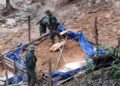 Desmantelan campamento de minería ilegal en Costa Rica con 100 toneladas de sedimento para extraer oro