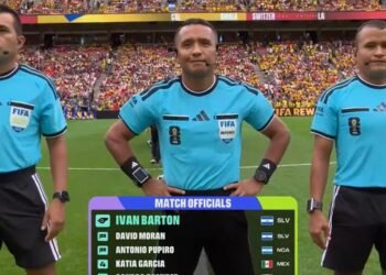 Árbitros de Centroamérica impartirán justicia en la semifinal de la Copa Mundial 2026