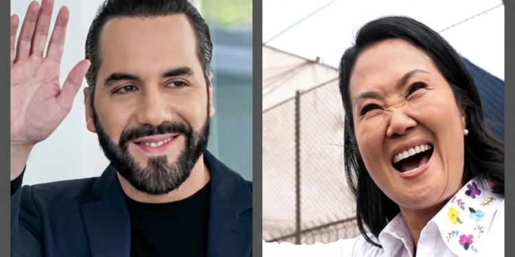 Bukele felicita a Keiko Fujimori tras su triunfo en las elecciones en Perú
