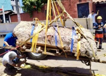 Hallan osamenta de hace casi 2,900 años en zona urbana de El Salvador durante excavaciones arqueológicas