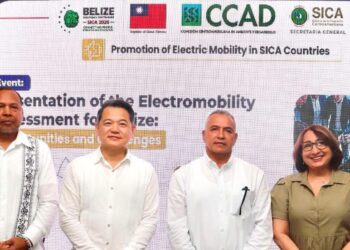 Taiwán impulsa la movilidad eléctrica en Belice con apoyo a diagnóstico para un transporte sostenible