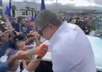 El expresidente de Honduras Juan Orlando Hernán regresa como una “estrella política” y no como un condenado por narcotráfico indultado