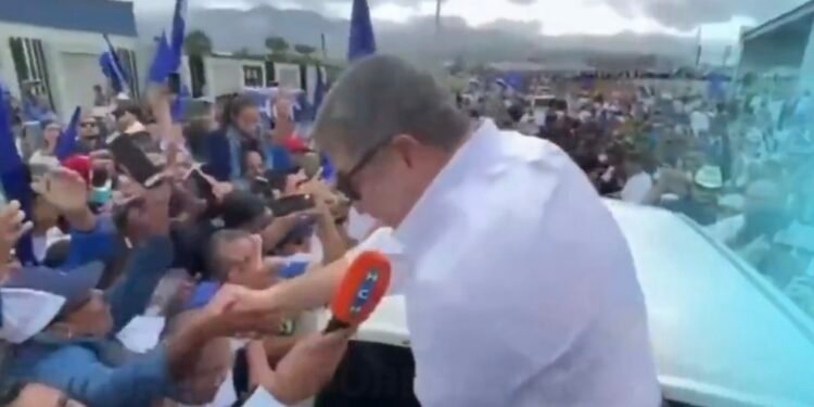 El expresidente de Honduras Juan Orlando Hernán regresa como una “estrella política” y no como un condenado por narcotráfico indultado