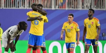 Un gol de Jhon Arias guía a Colombia a los octavos de final y despide a Ghana
