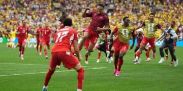 Suiza sentencia a Colombia y se las verá con Argentina en cuartos