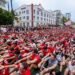 Miles de noruegos ‘toman’ Miami Beach antes de los cuartos de final contra Inglaterra