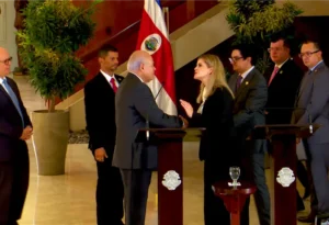 Presidenta de Costa Rica, Laura Fernández.