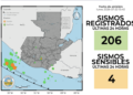 Guatemala supera los 300 sismos tras fuerte terremoto del viernes