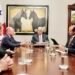 Senadores y congresistas de EE UU hablan con el presidente panameño de seguridad, migración y comercio