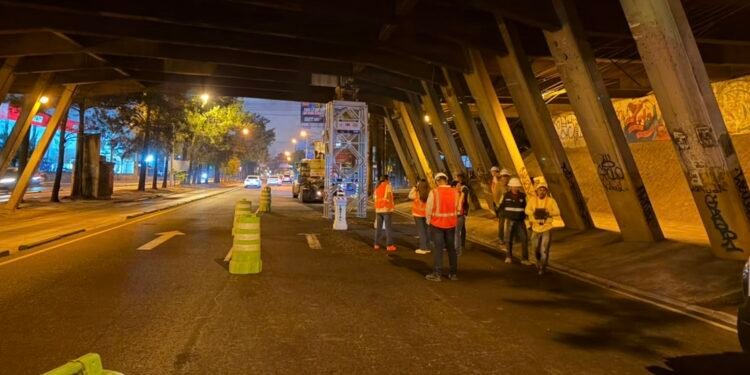 Guatemala refuerza puente del Anillo Periférico en la capital tras reporte de daños
