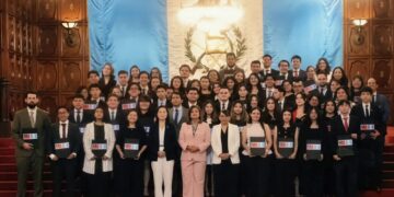 70 jóvenes de Guatemala reciben becas de Taiwán para estudiar diferentes carreras universitarias y posgrados