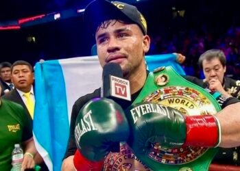 El guatemalteco Lester Martínez noquea a Luka Plantić y retiene el título interino del Consejo Mundial de Boxeo