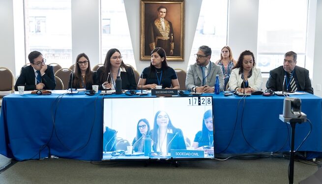 Exiliados centroamericanos denuncian persecución política ante la CIDH y piden un retorno seguro