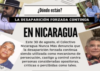 La dictadura de Nicaragua mantiene 23 presos políticos desaparecidos, denuncia colectivo