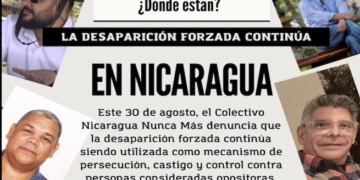 La dictadura de Nicaragua mantiene 23 presos políticos desaparecidos, denuncia colectivo