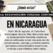 La dictadura de Nicaragua mantiene 23 presos políticos desaparecidos, denuncia colectivo