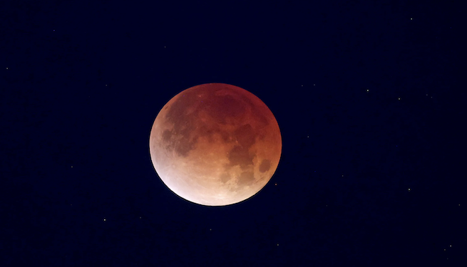 Centroamérica podrá observar un eclipse lunar parcial el 27 de agosto