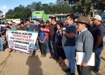 Guatemala afrontaría bloqueos de calles este lunes por protestas de transportistas