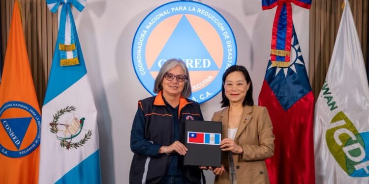 Guatemala y Taiwán acuerdan fortalecer la prevención de desastres en Alta Verapaz