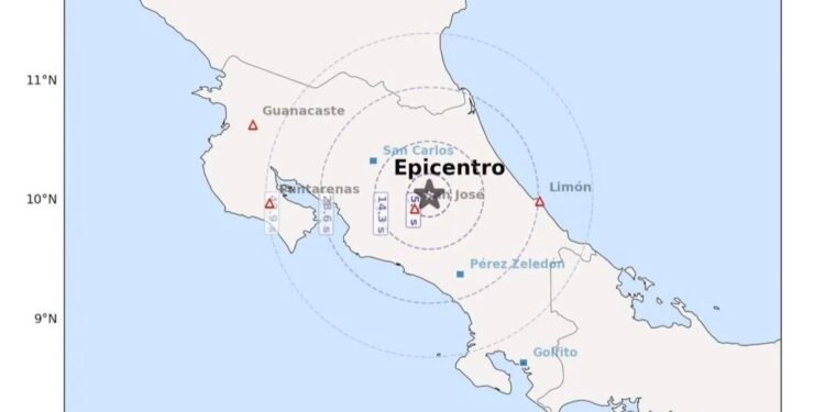 Fuertes sismos causan alarma en Costa Rica y activan evacuaciones preventivas