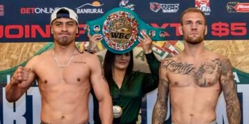 El boxeador guatemalteco Lester Martínez defiende su título ante el invicto Luka Plantić en Los Ángeles