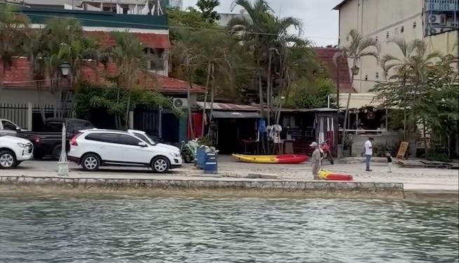 La reducción de lluvias provoca el descenso del nivel del lago Petén Itzá en Guatemala