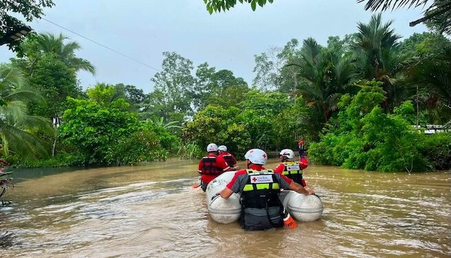 Fuertes lluvias provocan inundaciones en Costa Rica y Panamá