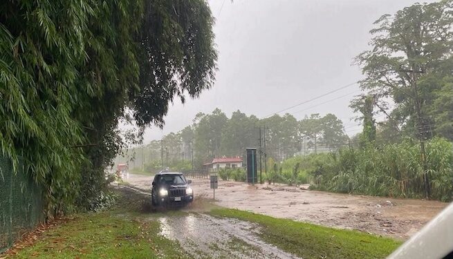 Costa Rica eleva alerta amarilla por fuertes lluvias en el Caribe Norte