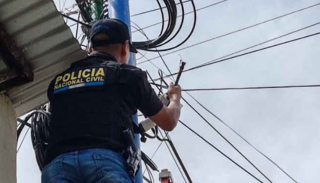 Policía guatemalteca ha desmantelado este año 324 cámaras ilegales usadas por pandillas y criminales