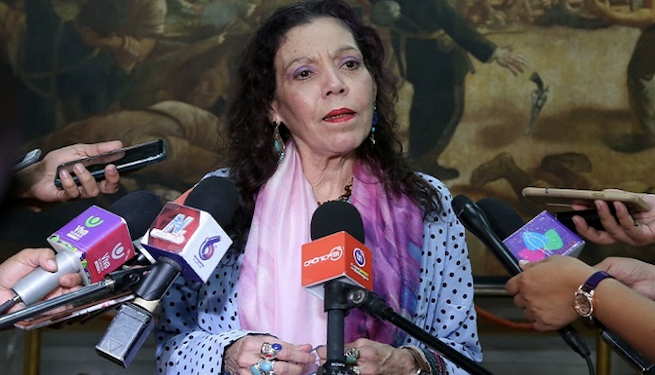 Rosario Murillo insulta a quienes critican la reforma que elimina elecciones en Nicaragua