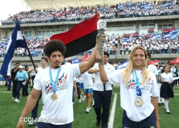 Dictadura Ortega Murillo manipula las fiestas patrias con banderas y símbolos sandinistas