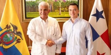 Panamá y Ecuador acuerdan impulsar comercio, energía y seguridad