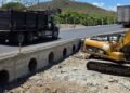 Retiran puente colapsado en Guatemala y avanzan trabajos para recuperar la ruta al Atlántico