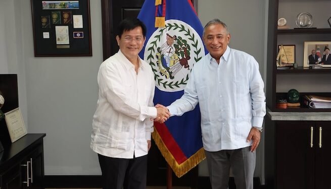 Belice y Taiwán firman acuerdos para fortalecer cooperación bilateral