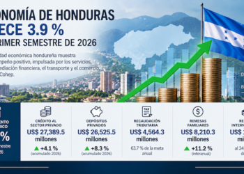 Economía hondureña creció un 3.9 % al primer semestre del año