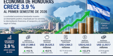 Economía hondureña creció un 3.9 % al primer semestre del año