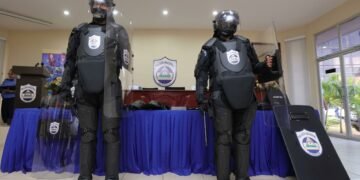 Criminalística, armamento, drones y videovigilancia: el aporte de China a la represiva policía de Nicaragua