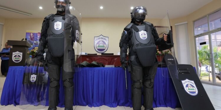 Criminalística, armamento, drones y videovigilancia: el aporte de China a la represiva policía de Nicaragua
