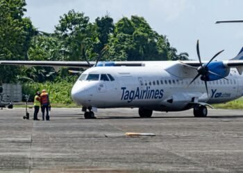 Aeropuerto de Puerto Barrios recibe avión de 72 pasajeros para ampliar vuelos con Ciudad de Guatemala